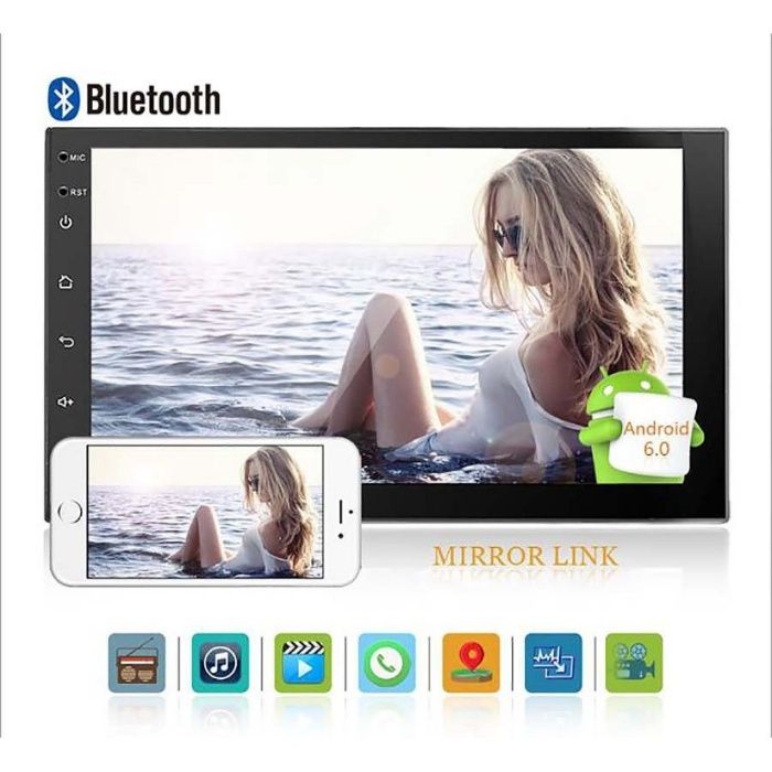 GPS навигация мултимедия 7" инча, RDS, IPS, Mirror link, WiFI, GPS