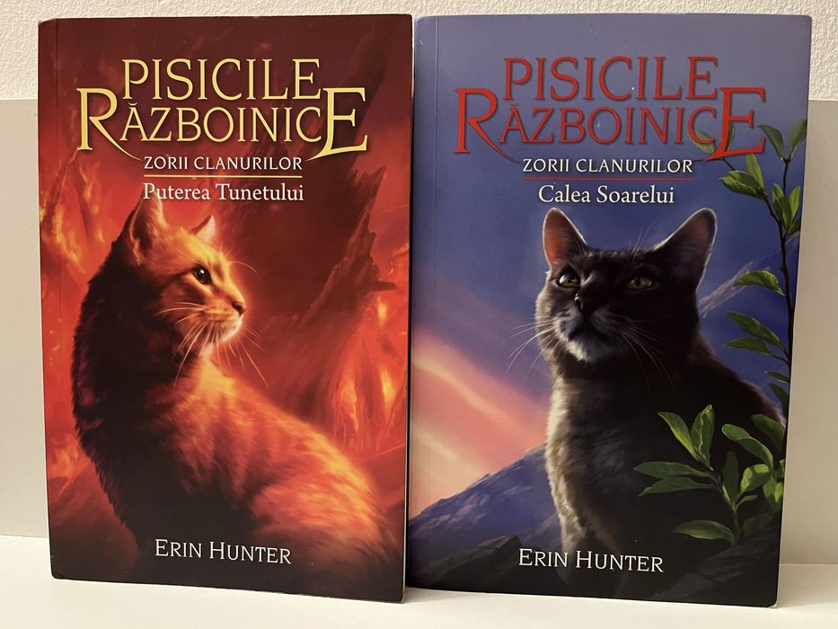 Pisicile Războinice – Erin Hunter – 9 volume – colecție