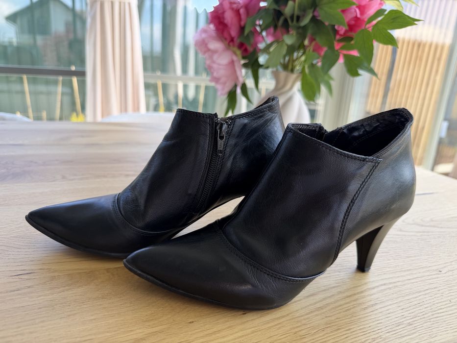 Patrizia Rigotti botine scurte piele natirala