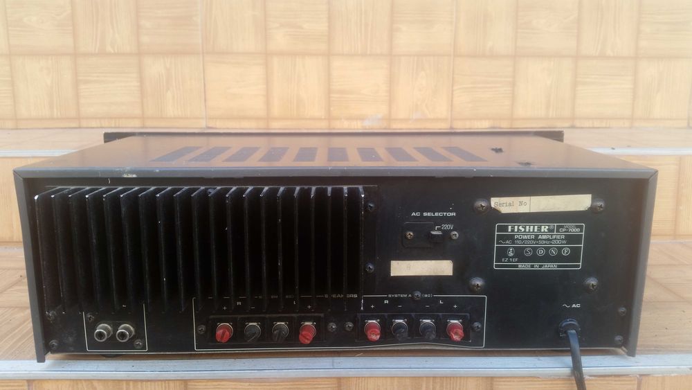 Etaj final Fisher CP-7000