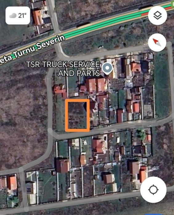 Teren intravilan 1000 mp