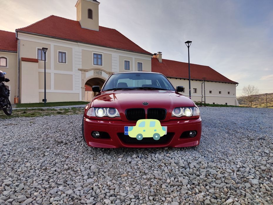 Faruri Bmw e46 quad-bi led