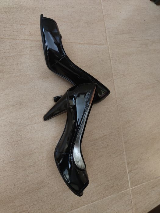 Pantofi piele damă negru măsură 39