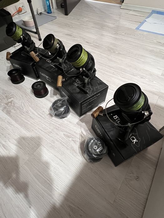 Okuma custom de 8000 Plus Avertizori fox Mx