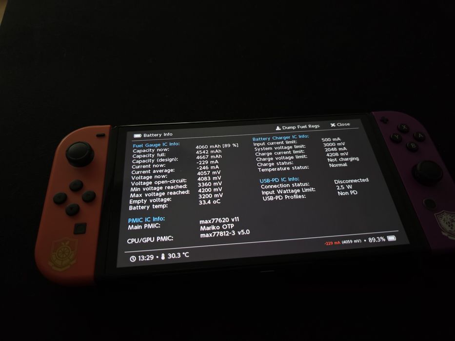 Nintendo switch oled pokemon scarlet and violet  Modat