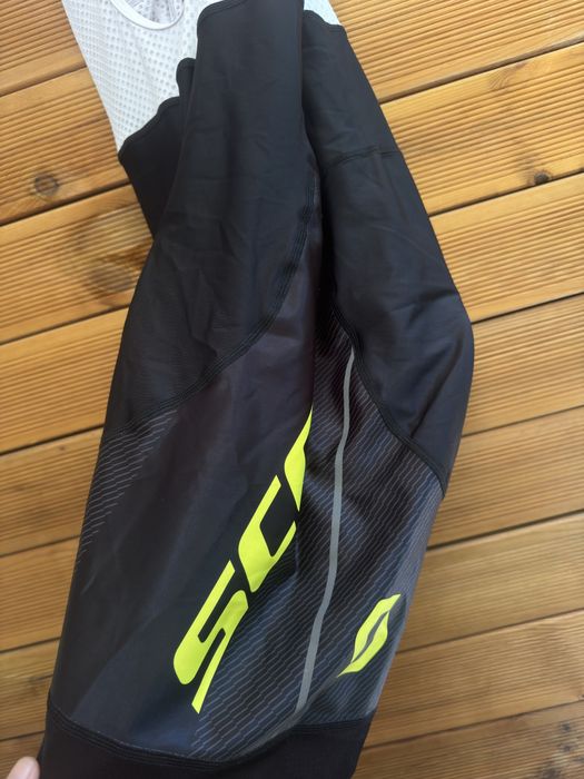 Оригинален мъжки колоездачен клин с презрамки SCOTT RC Bib Shorts, размер XXL