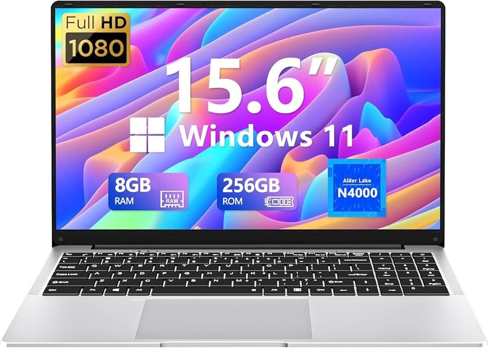 Laptop 15.6 inch, 8Gb/256Gb SSD, Celeron N4000, Sigilat