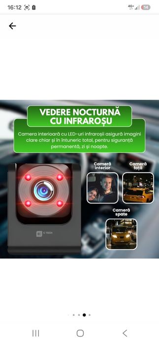 Camera auto de bord