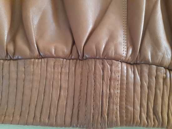 Geaca de piele naturala 48 RUFFO, made in  Italy