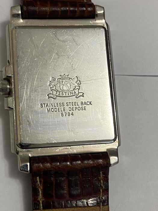 FESTINA Quartz model Depose 6784 dreptunghiular, otel