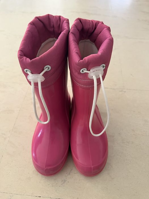 Cizme zapada cauciuc, captusite, masura 30-31