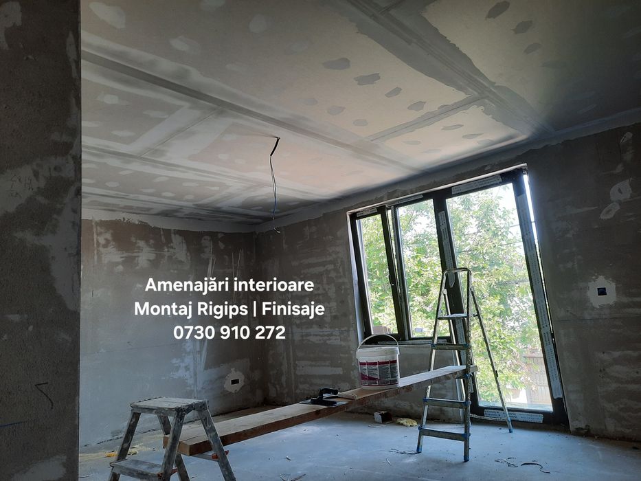 Placari Rigips, Glet Zugravit Parchet