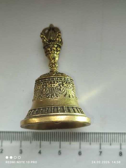 Колокольчик бронзовый тибетский