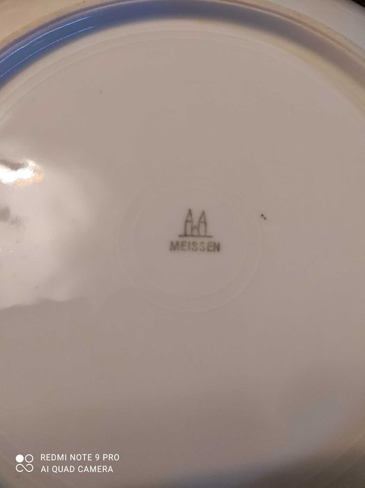 Meyssen стара немска чиния