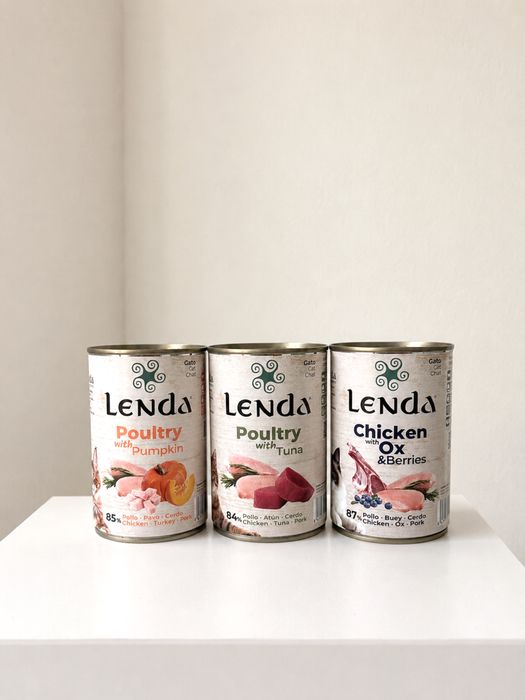 Влажный холистик-корм для кошек Lenda