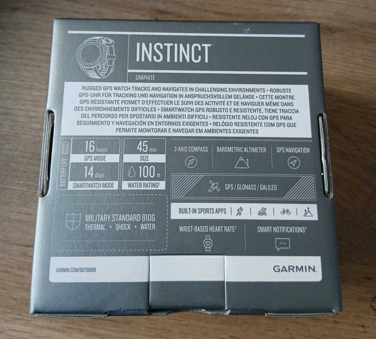 Часовник Garmin INSTINCT