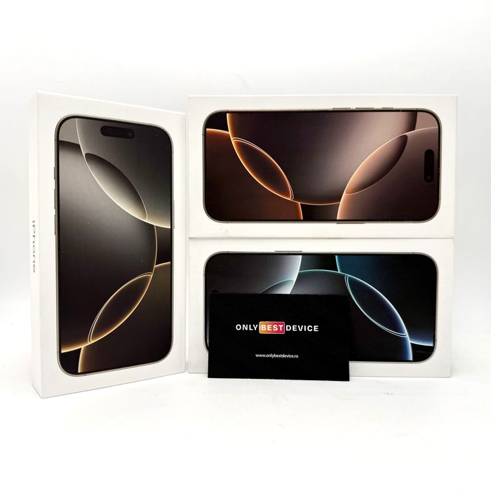 iPhone 16 Pro 128GB Sigilat / SIM Fizic
