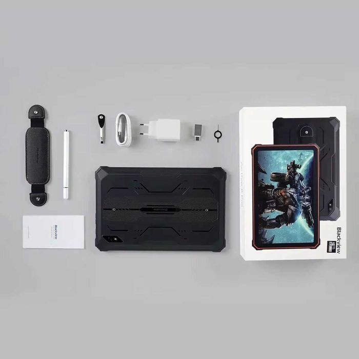 Планшет Blackview Active 8 Pro 22000mah Dual Sim с блютуз клавиатурой