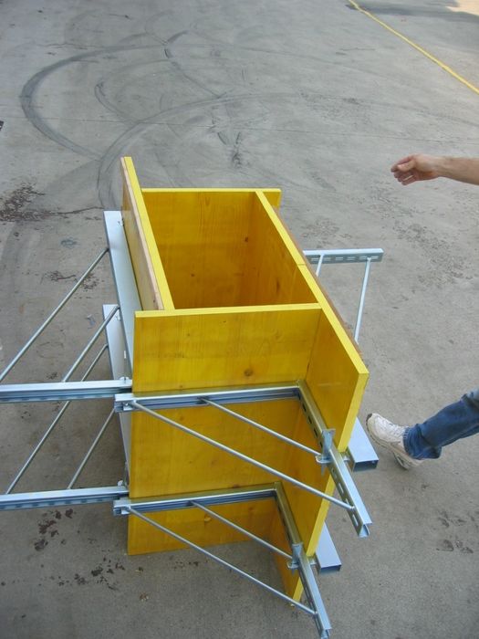 Ъгли 15-45 см. и 50-95см за вертикален кофраж на колони