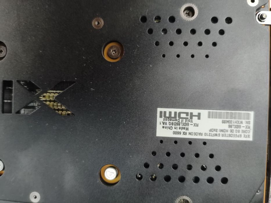 Видеокарта RX 6600