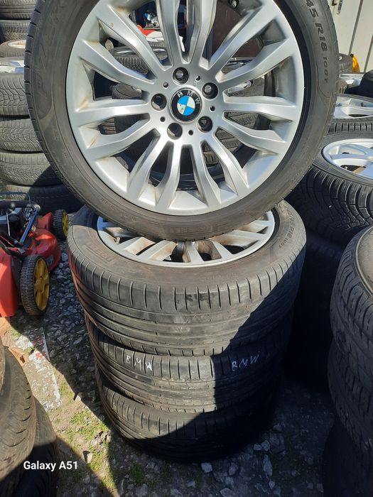 Ляти джанти с гуми БМВ,5×120, 18цола