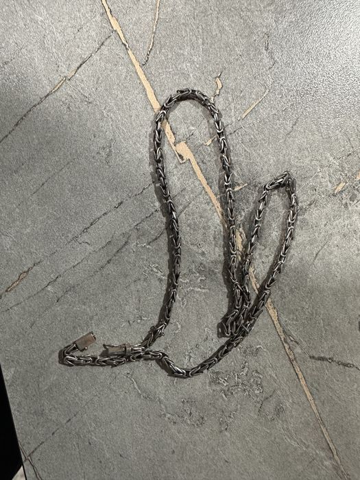 Серебро цепочка “якорь”