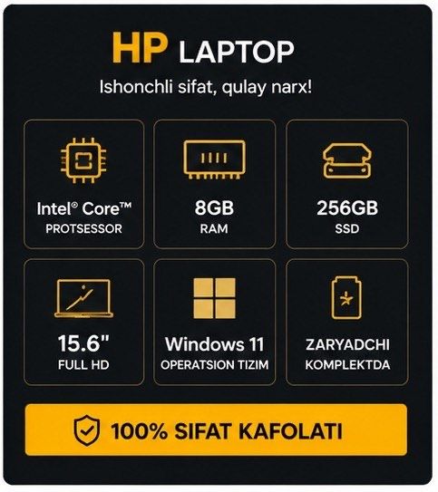 Noutbuk HP model