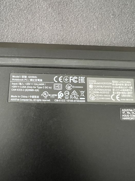 Asus ROG Zephyrus S15