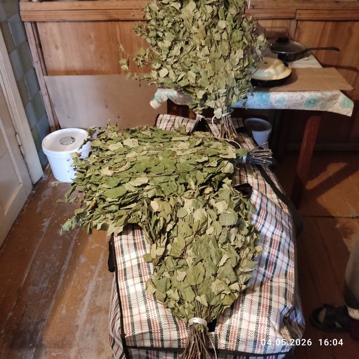 Банные берёзовые веники