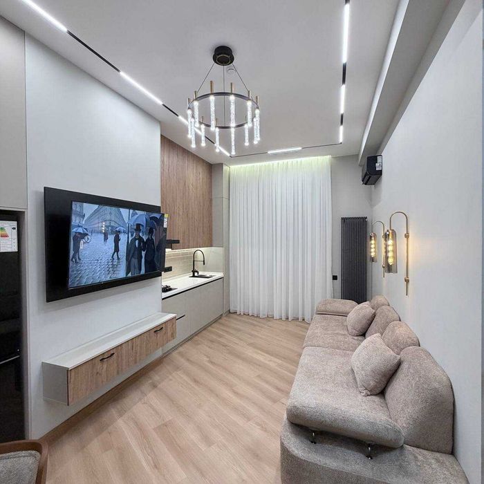 ЖК O'z Mahal | 2-комнатная 44 м² + балкон | Новомосковская