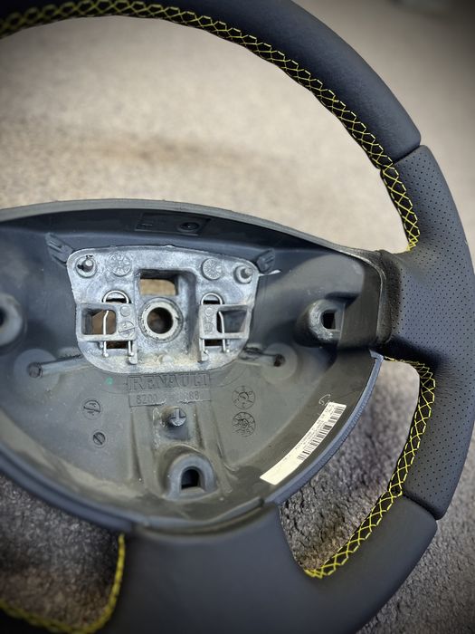 Volan piele naturala Nappa Logan Sandero Dokker Mcv Faza 2 2008-2013