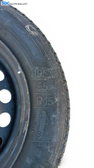 Janta Roata Tabla Otel 195 65 15 R15 Renault Megane 2 2002 - 2008 [MX0841]