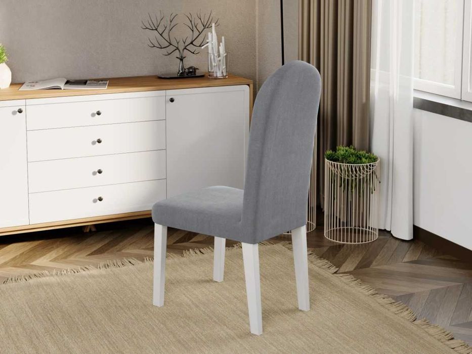 Set Masa Grand Gri + 6 Scaune Grand Gri Deschis