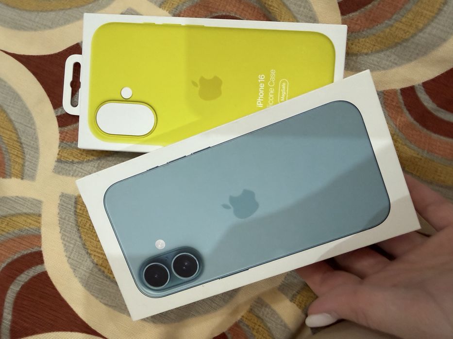 Iphone 16, 256 GB + чехол оригинал