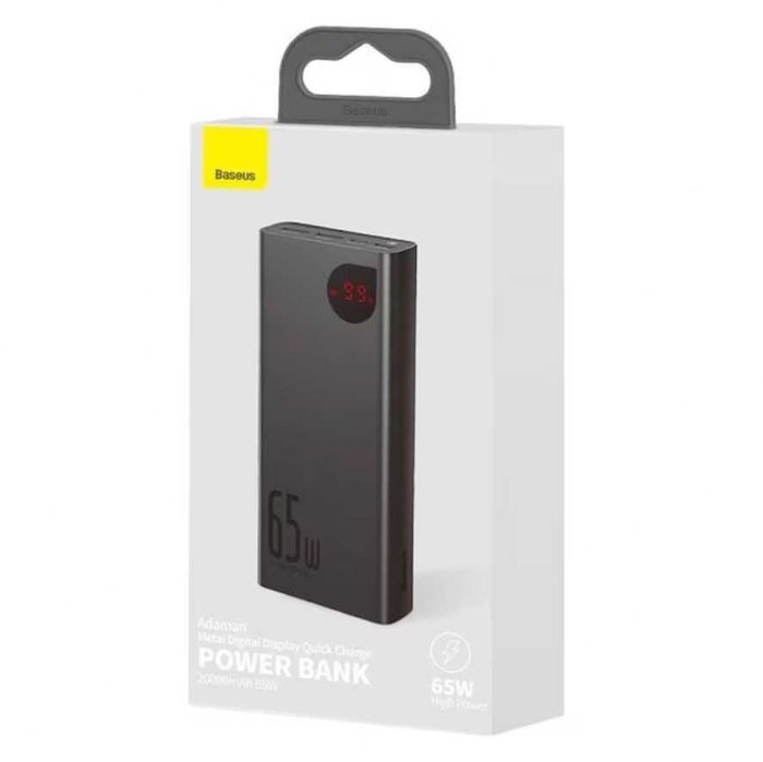 Baterie Externa Baseus Adaman Metal 20000mAh 65W noua