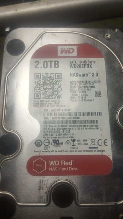 Продам жёсткий диск 2Tb