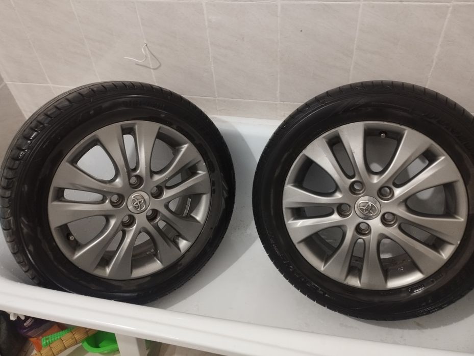 Титанка с покрышкой,215/55R16