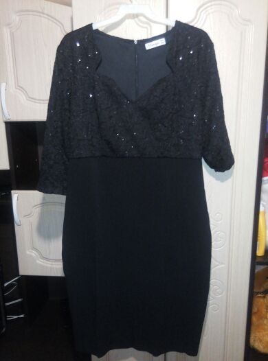 Официална секси рокля xxl