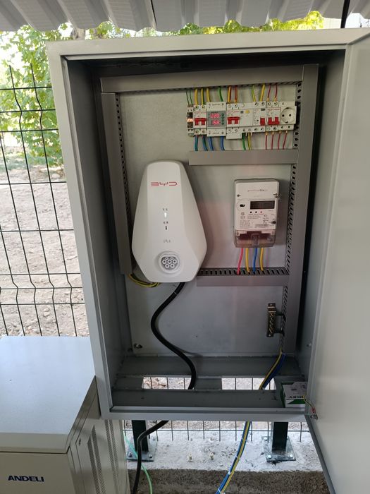 Установка зарядное устройство для Электромобилей