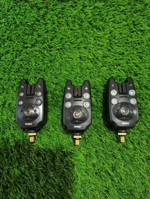 Комплект безжични водоустойчиви сигнализатори 3бр с батерии и куфар Os