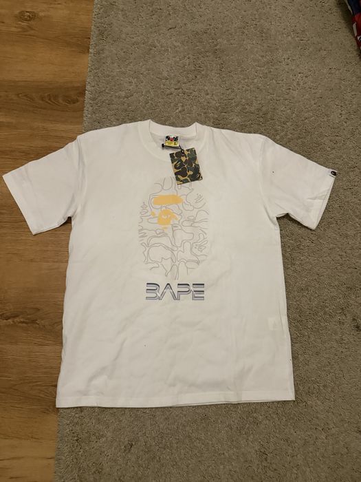 Tricou bape alb