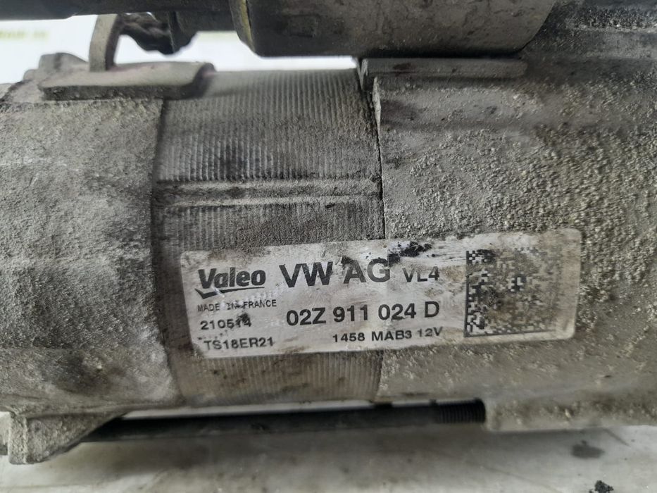 Electromotor 02Z911024D   1.4 tdi CUSA Skoda Fabia 2 [facelift] [2010