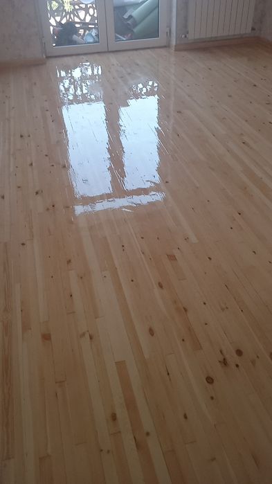 Шлифовка палировка палубной пол паркет лакировка реставратся укладка