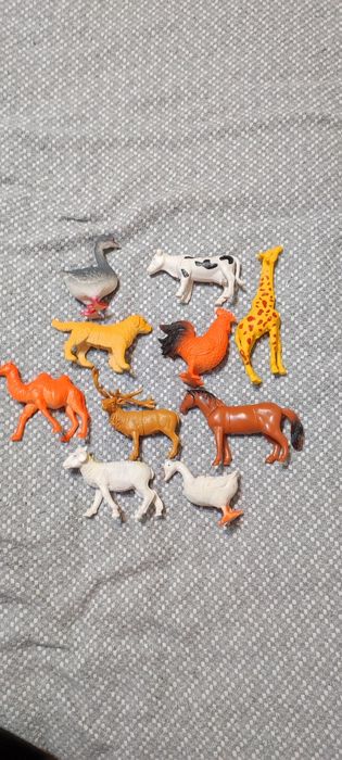Игрушки животные, б/у
