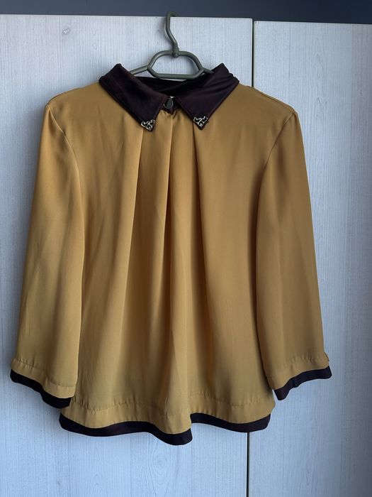 Дамски Ризи с кожени детайли