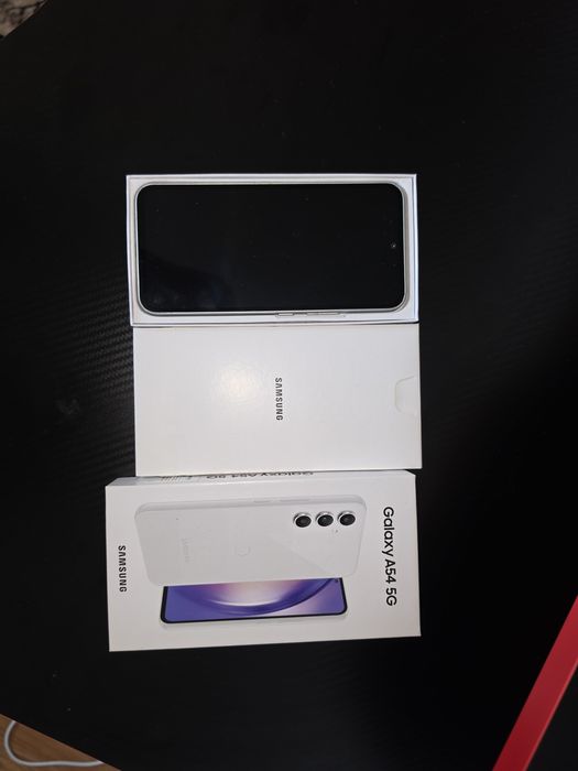 Samsung Galaxy А54 Бял – Перфектно състояние, с кутия