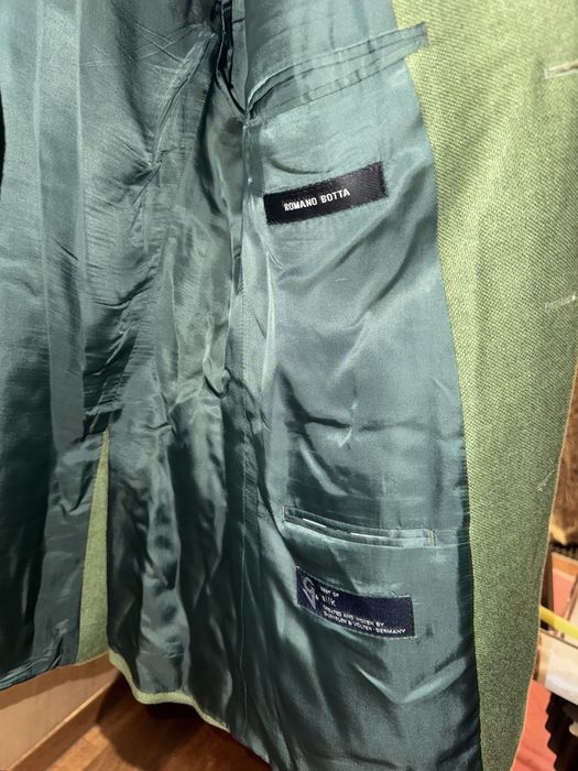 Sacou bărbătesc verde Romano Botta - mărime 52
