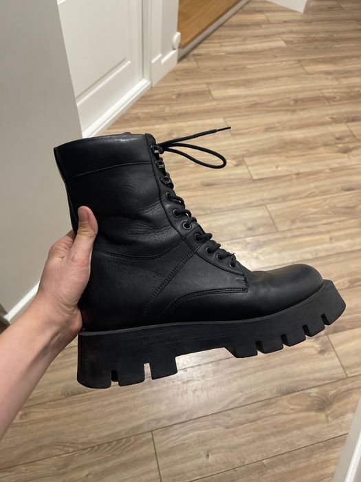 Сапоги 40 размер без меха кожаные