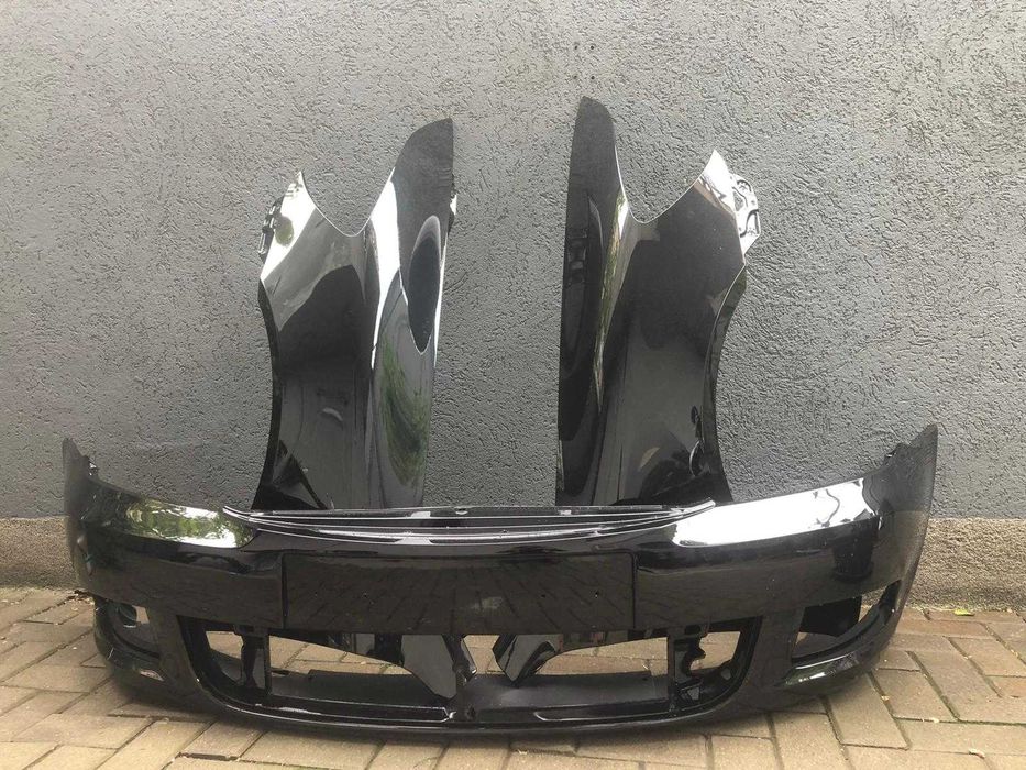 Bara & Aripa Fata Dreapta + Stanga Skoda Octavia 2 08-13 Vopsita Negru