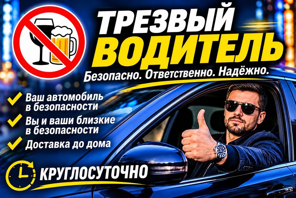 Трезвый водитель